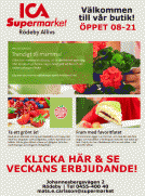 V�lkomna till ICA Supermarket!