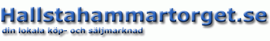 Halmstadtorget.se din lokala k�p- och s�ljmarknad