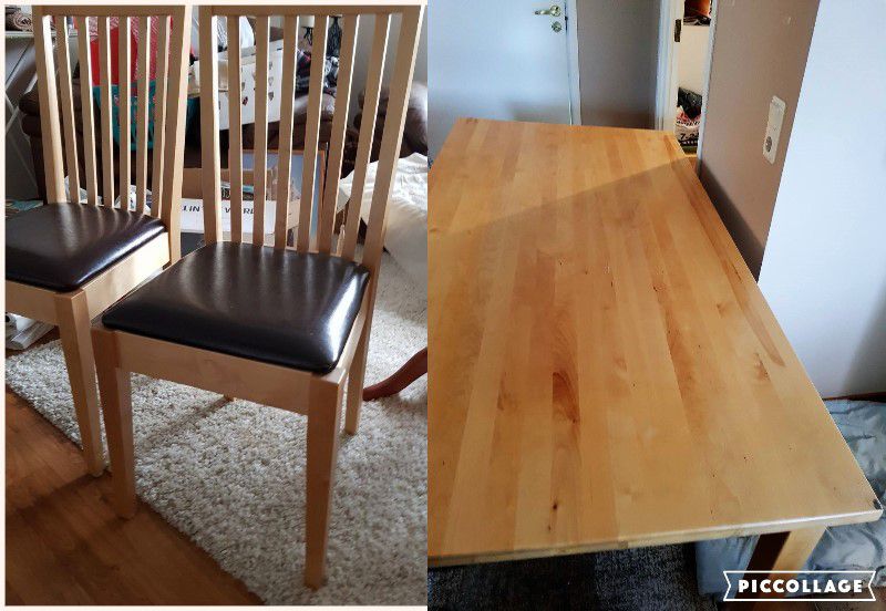 Matgrupp med 6 stolar i massiv ek möbler & inredning i ljungby ...