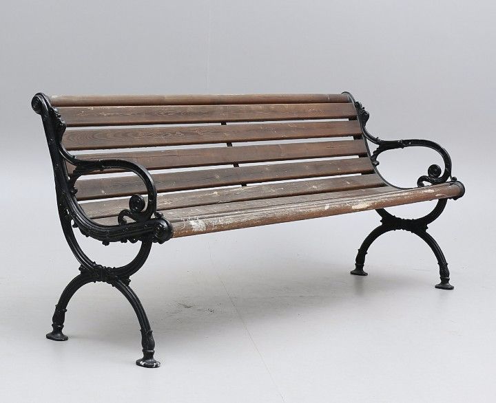 KÖPES järnbänk/soffa/parkbänk