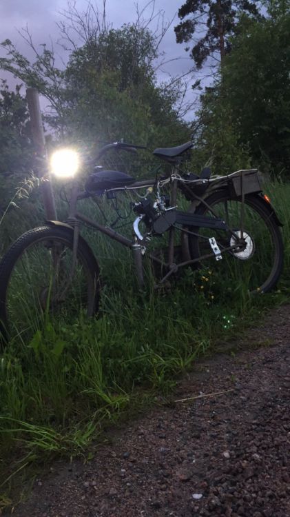 Riktigt cool cykelmoped