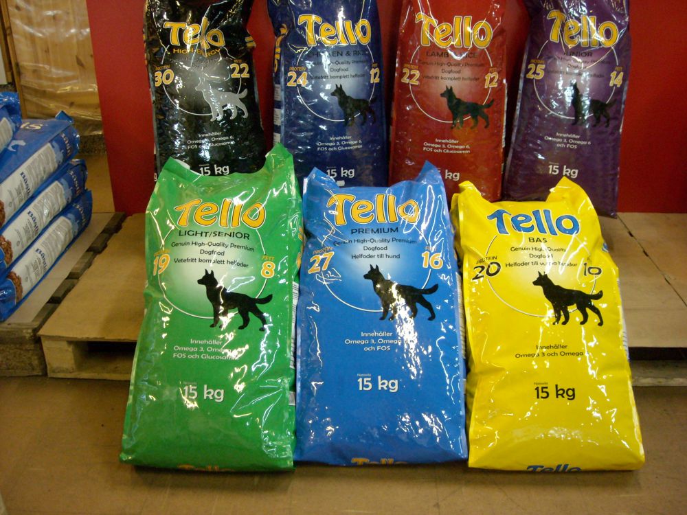 Tello hundfoder (svensktillverkat)