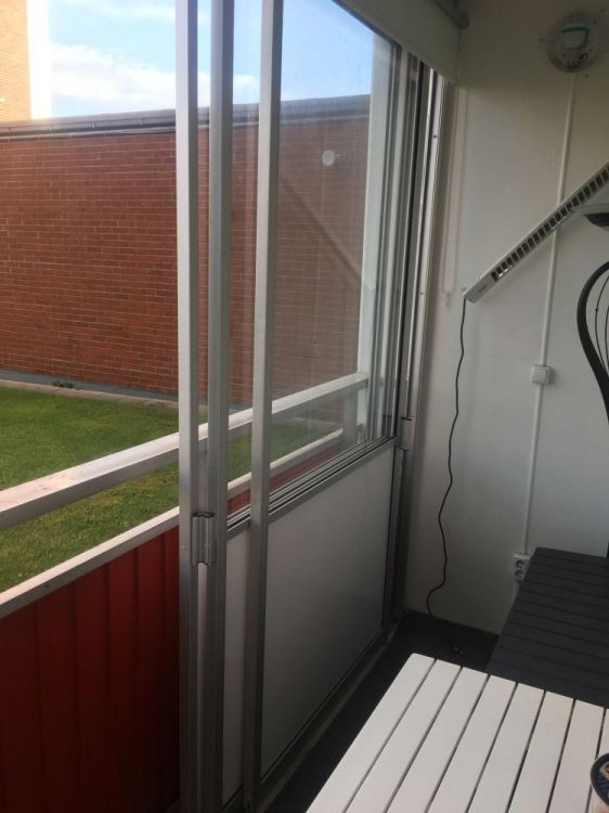 Tre St Balkongdörrar/skjutdörrar
