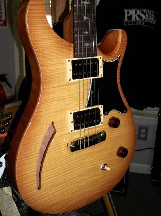 PRS SE Custom Semi Hollow Vintage Natural