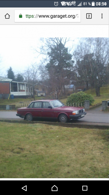 Volvo 244 veemer kaross