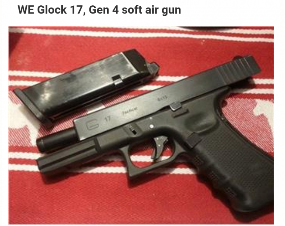Glock 17 blowback
