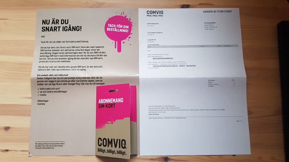 Comviq Fastpris 8 GB Överlåtelse