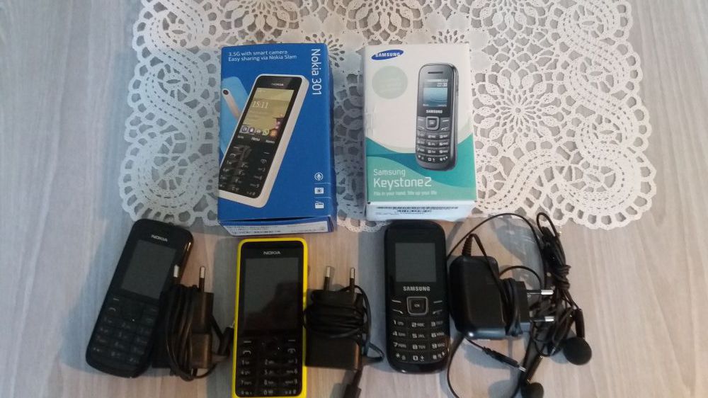 Äldre mobiltelefoner