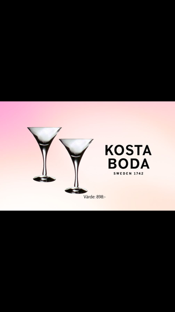 KOSTA BODA-glas