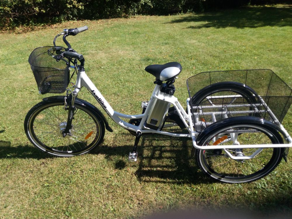 EvoBike trehjulig elcykel