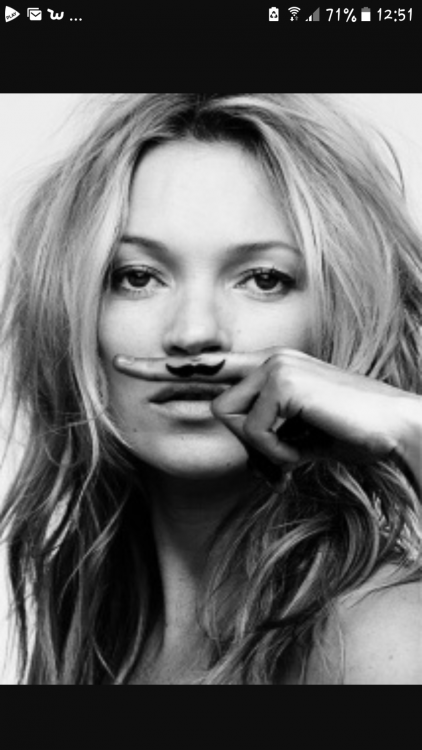 Kate Moss poster.
