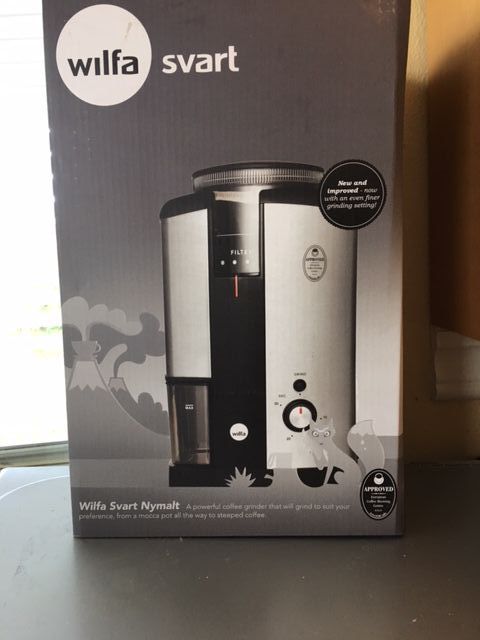 Wilfa - Helt ny elektrisk kaffekvarn!