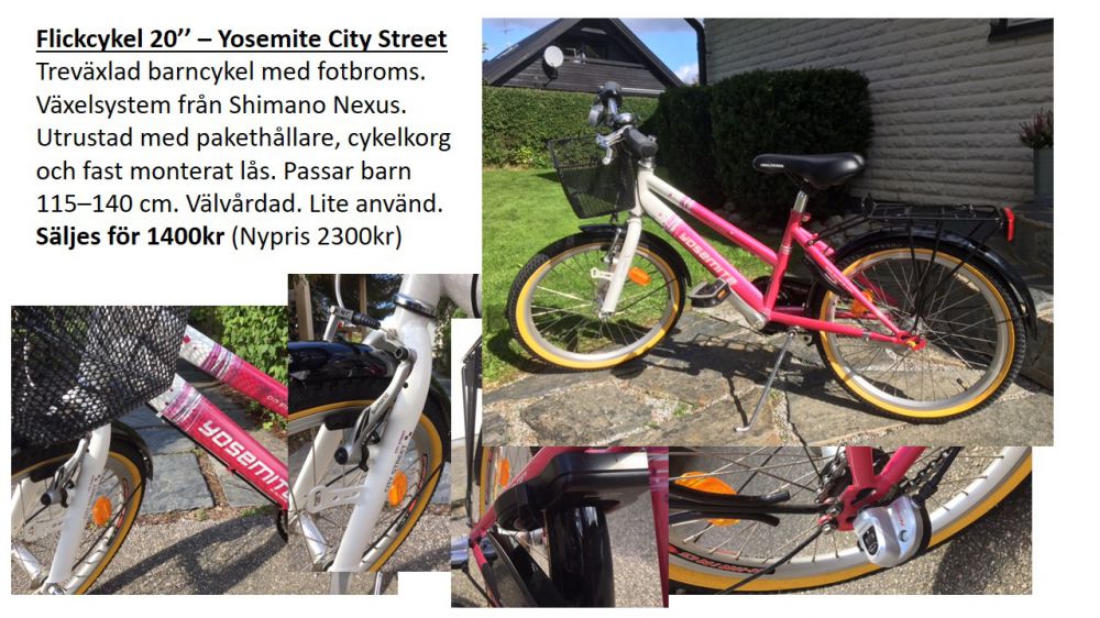 Flickcykel 20''