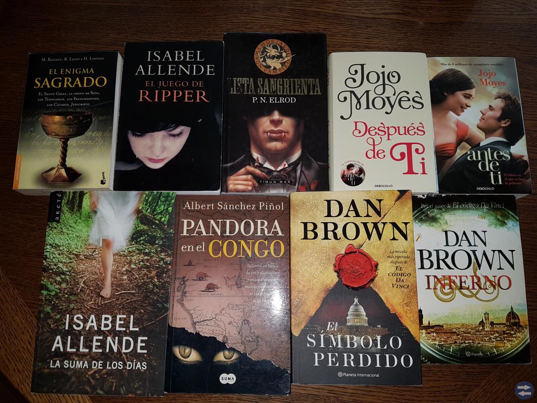 Romaner på Spanska. Novelas en Español