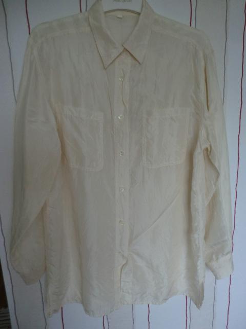 Blus i silke