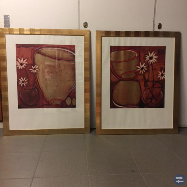 2 stora tavlor