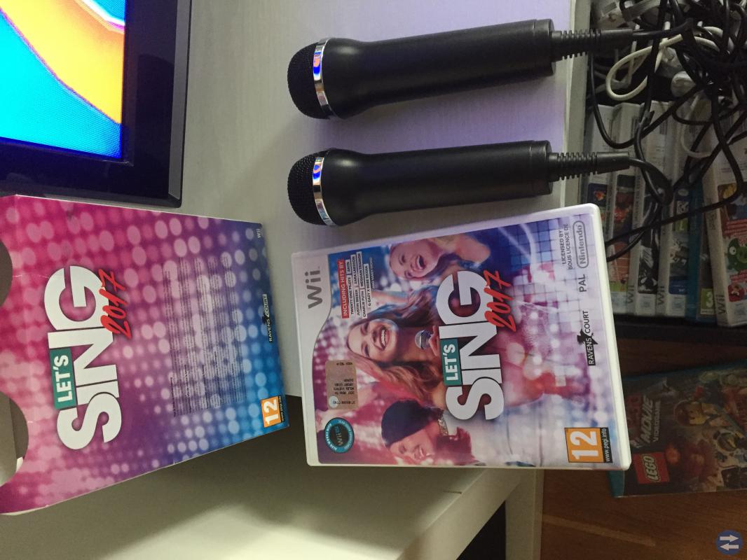 Let's sing 2017 Wii Nintendo