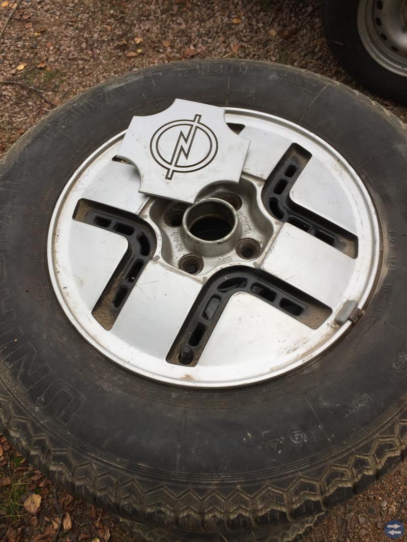 Plåt/aluminiumfälgar