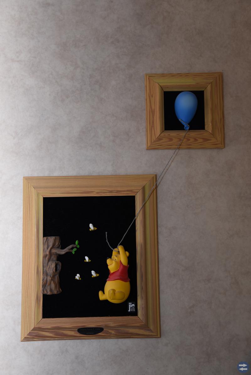 Disney Tavla, Nalle Puh i 3D - Jie Art Collection