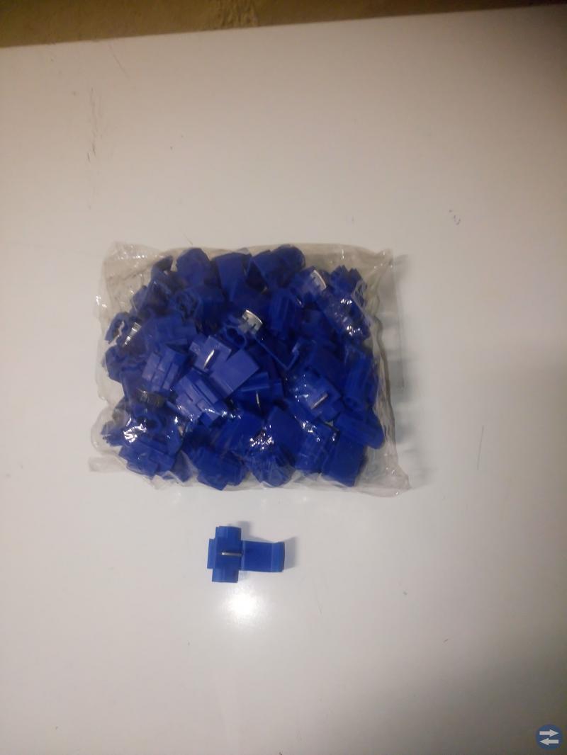 50st Skarvklämmor 0.75- 2,5mm2
