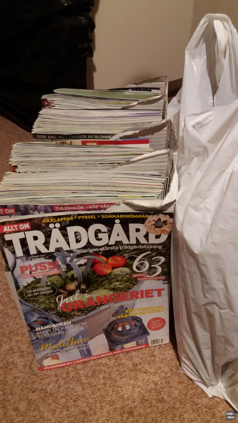 Trädgårdstidningar från -07 - -16