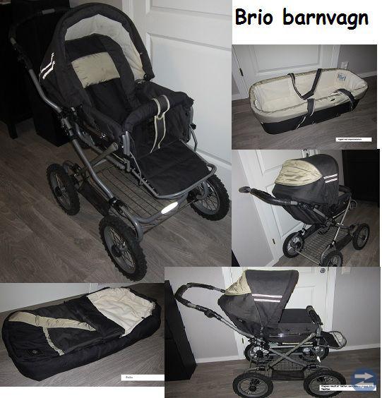 Brio barnvagn