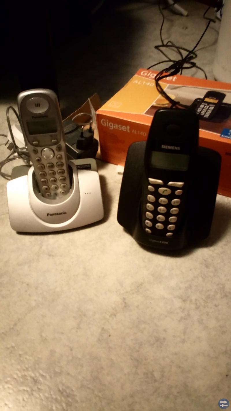 Bärbara telefoner 3st