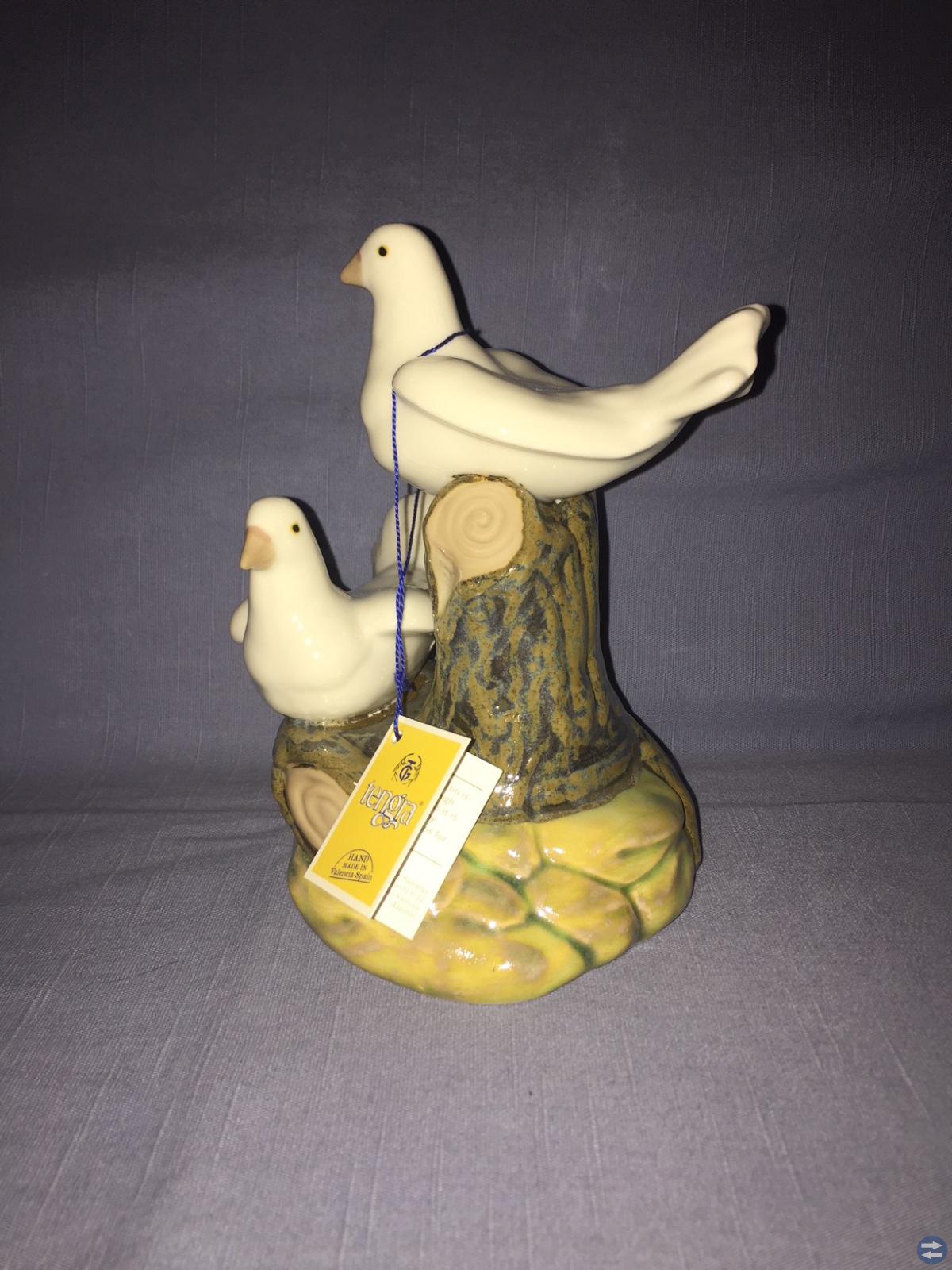 Tengra Spanien Fågel figurin
