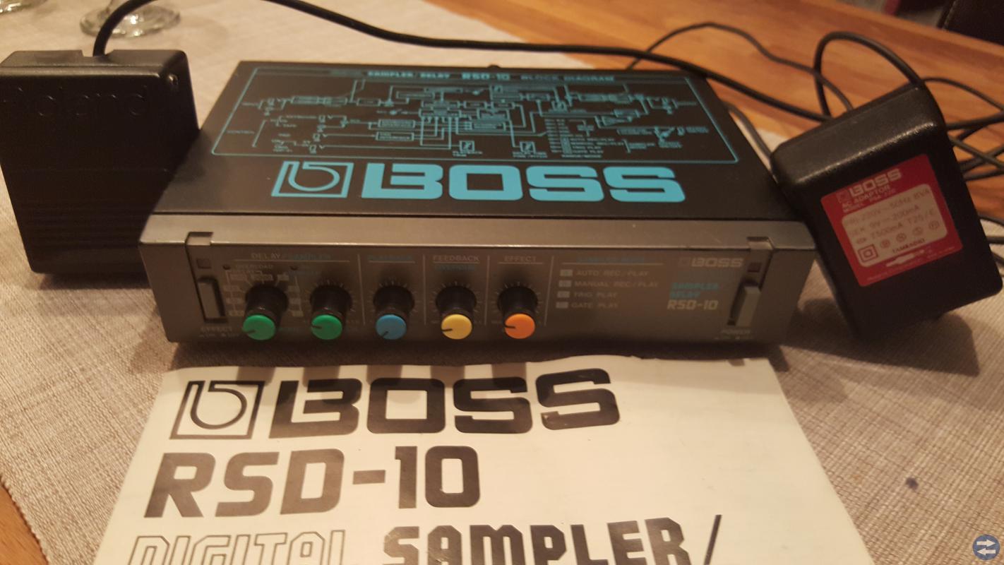 Boss sampler/delay