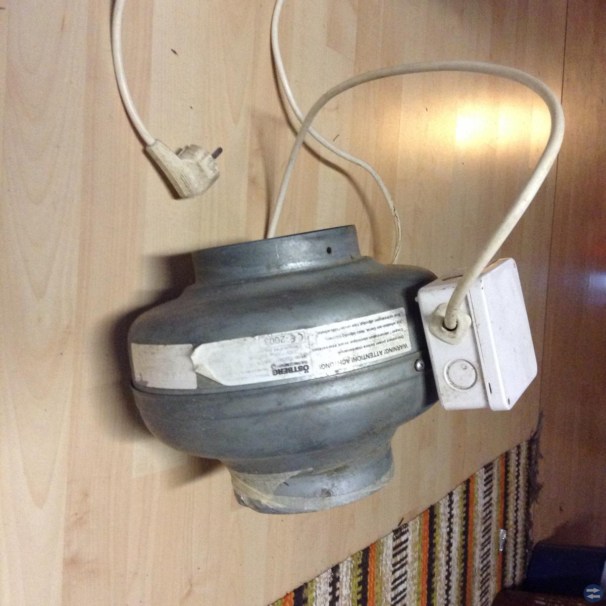 Kanalfläkt 220volt