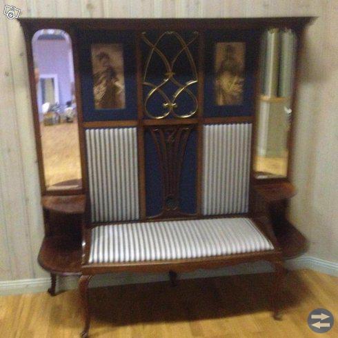 Mycket ovanlig o vacker antik 2 sits soffa