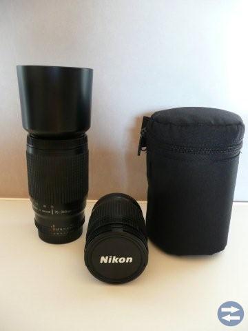Nikon objektiver + objektivväska