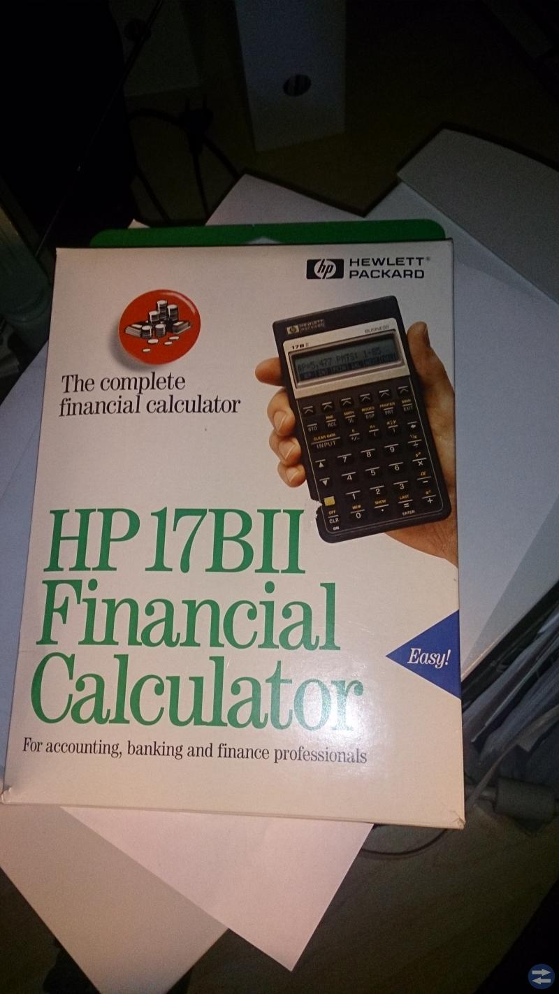 HP 17BII Financial calculator
