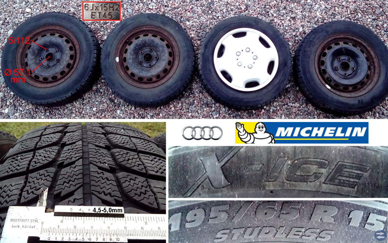 Dubbfria Vinterdäck Michelin X-ice