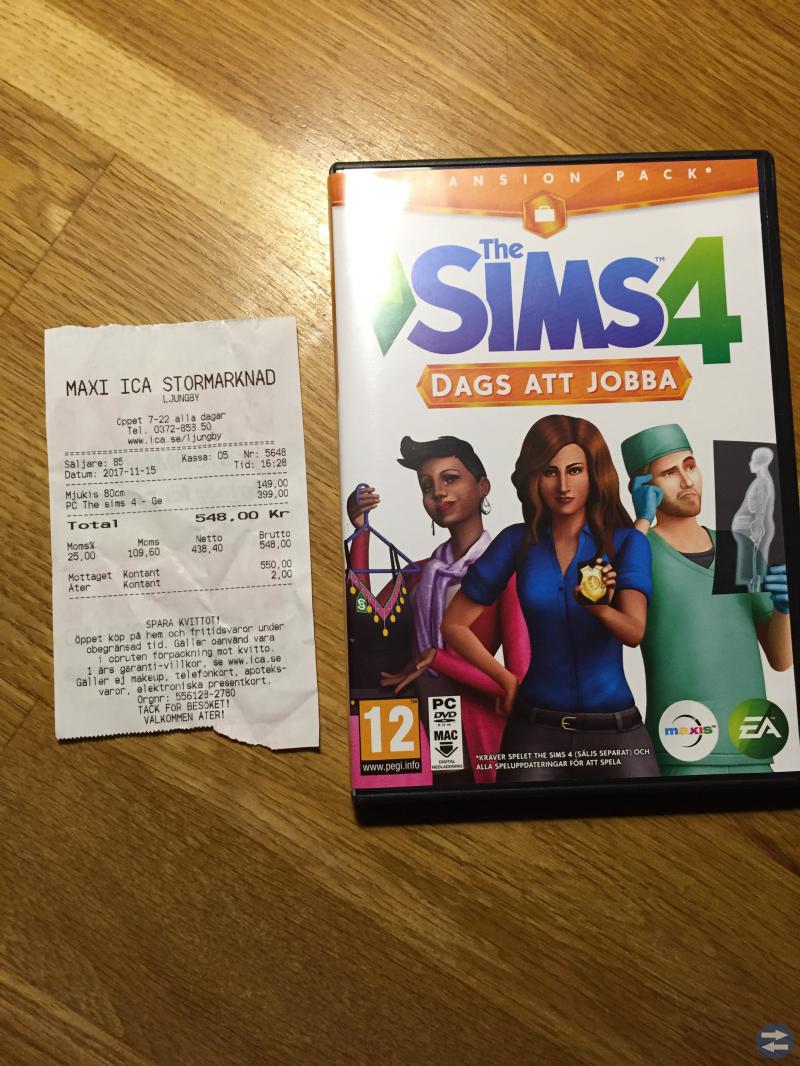 The SIMS 4 Dags att jobba