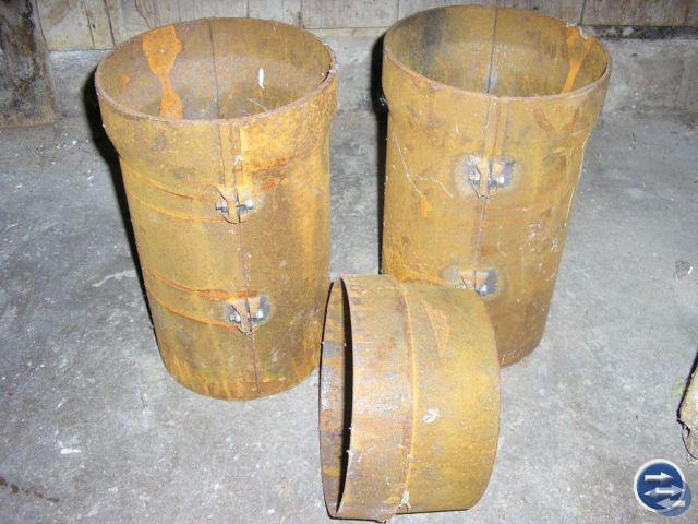 Rökrör, anslutning, stegmuff