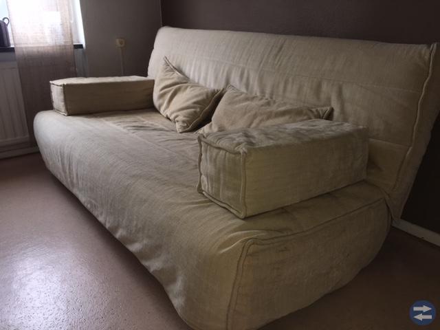 Bäddsoffa Beddinge IKEA Beigefärgad + soffkuddar