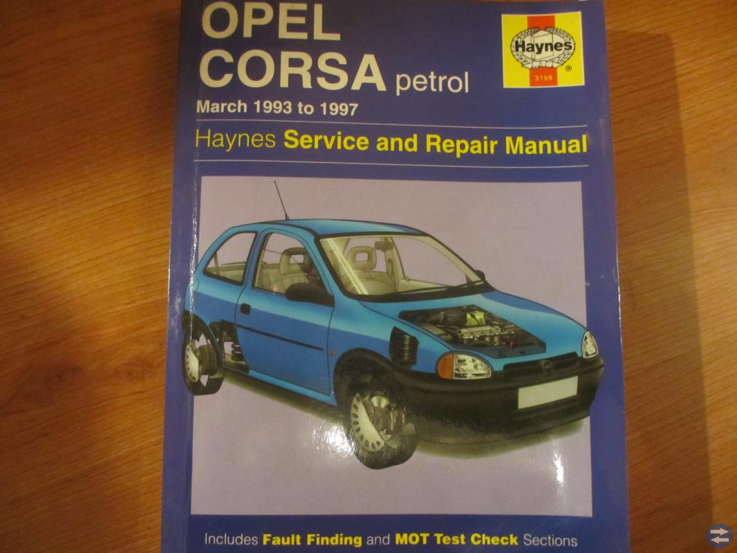 Rep. Handbok Opel Corsa -93-97