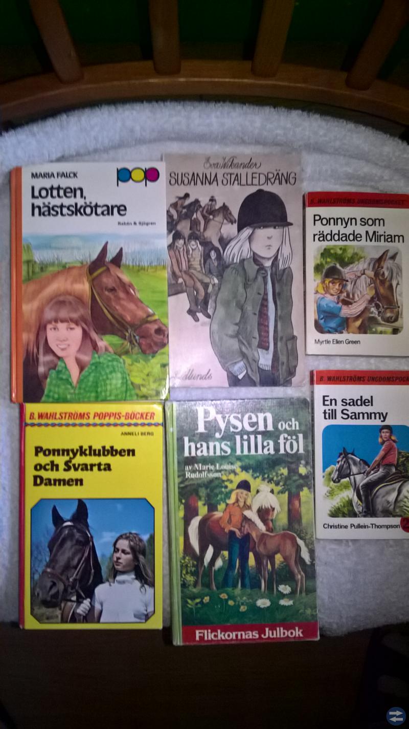 Flera ungdoms hästböcker