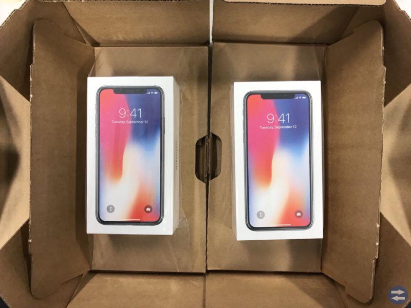 Apple iPhone X 64GB €800euro/256GB € 850 Euro Ny