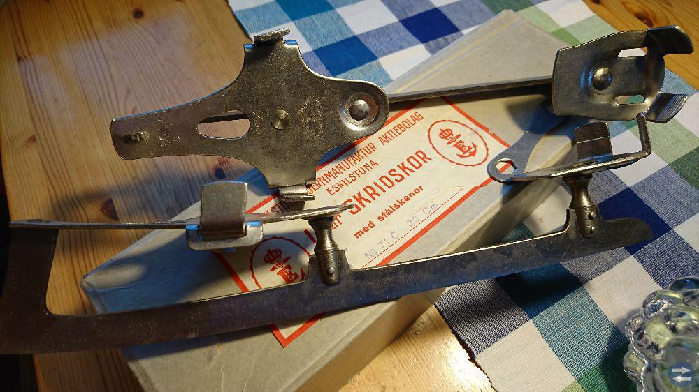 Gamla skridskor Eskilstuna Jernmanufaktur