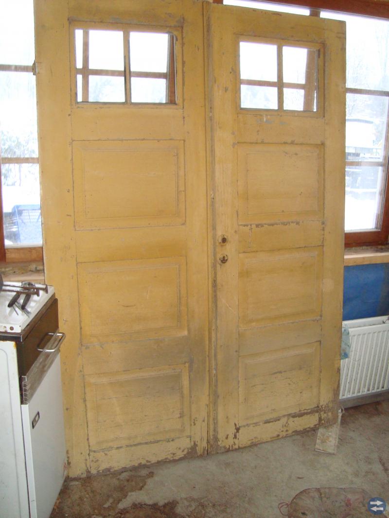 Gamla pardörrar
