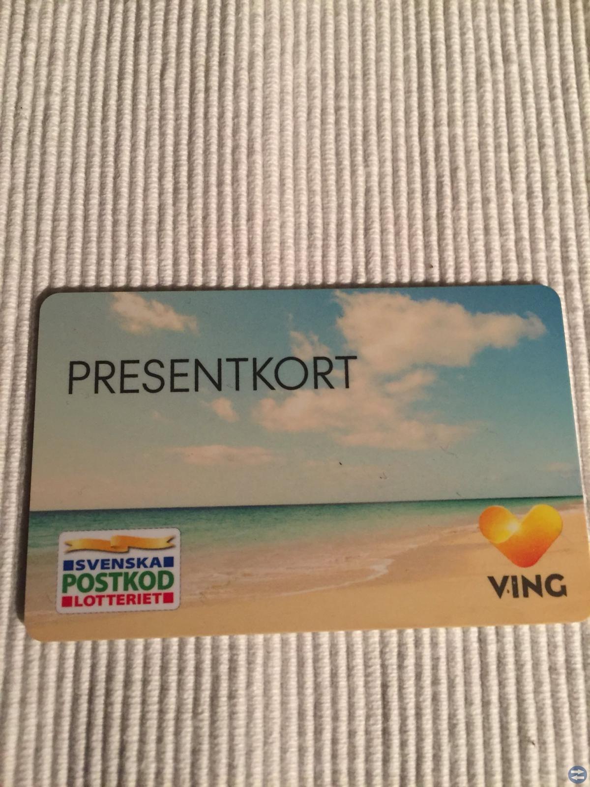Ving presentkort