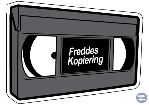 Freddes video kopiering