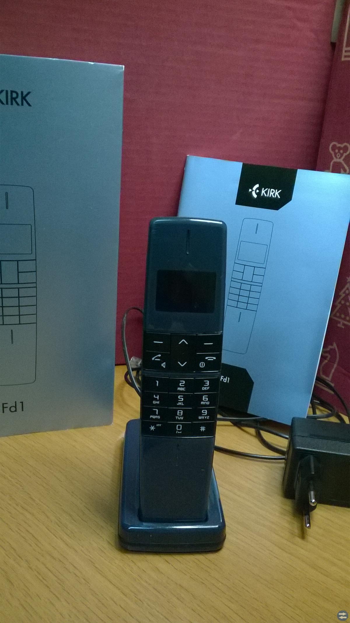 Telefon fast, trådlös