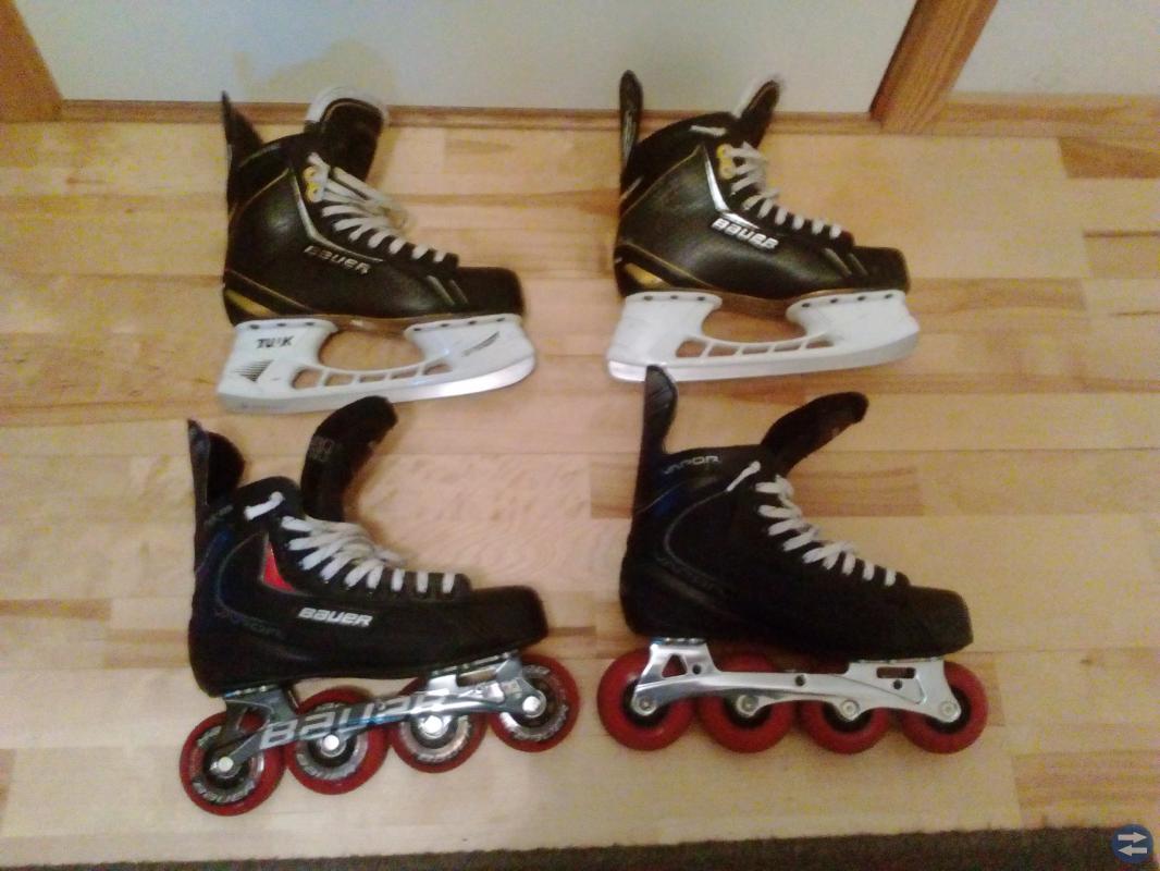 Hockey skridskor och Inlines