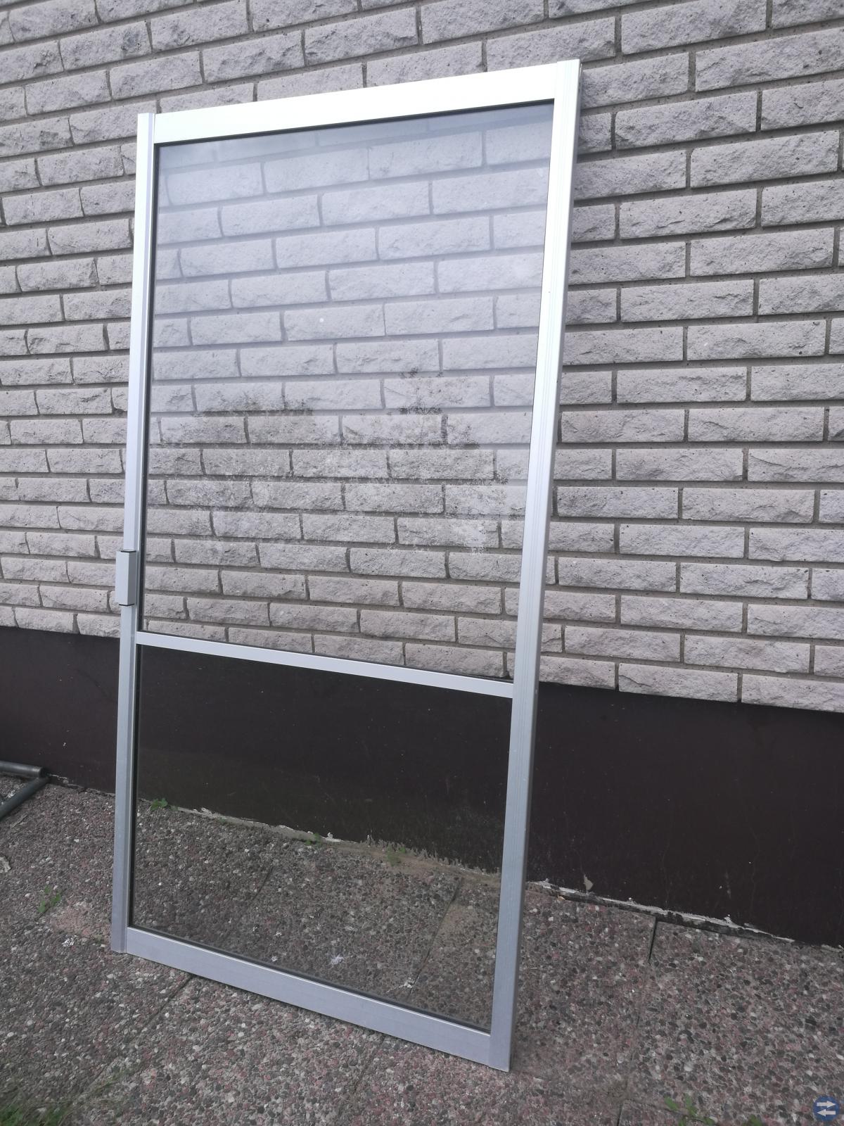 Skjutdörr glas/alu