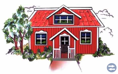 Mindre gård. Alt villa med stor tomt köpes.