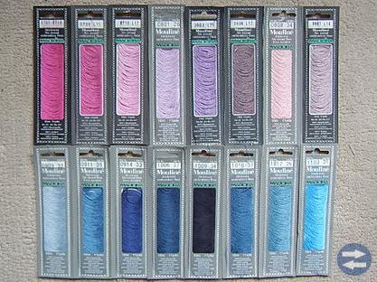 10x MADEIRA Broderigarn * Moulinégarn * Färgval