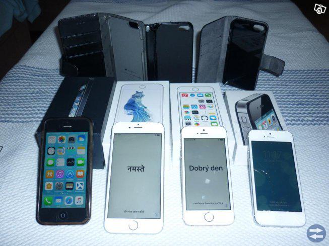 Iphone 5 vit 32g,5 svart 16g 5S, 6S vit 64g
